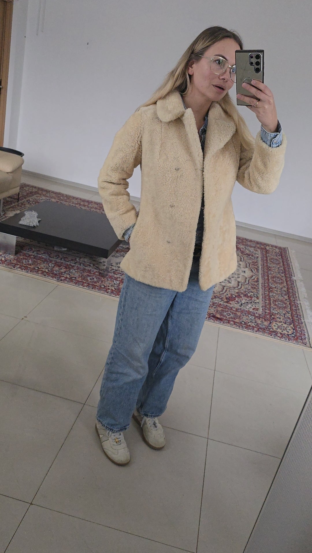 Natūralaus avikailio kailiniai