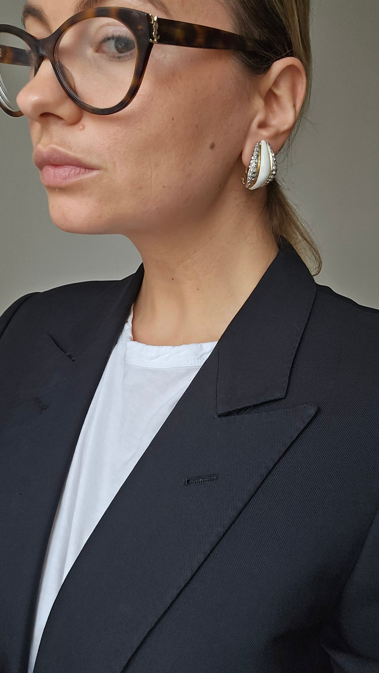 Vintažiniai Vogue Bijoux klipsai