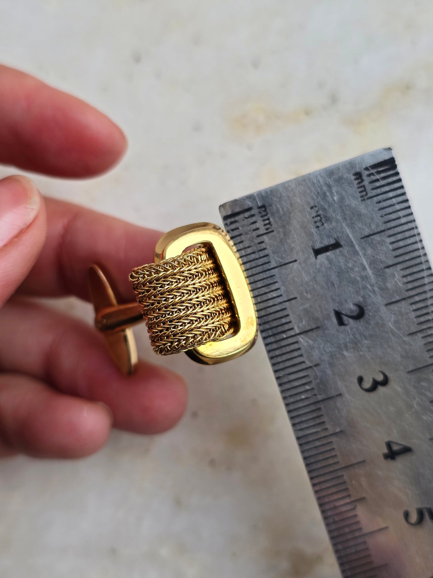 Vintažinės 1971m. Christian Dior sąsagos