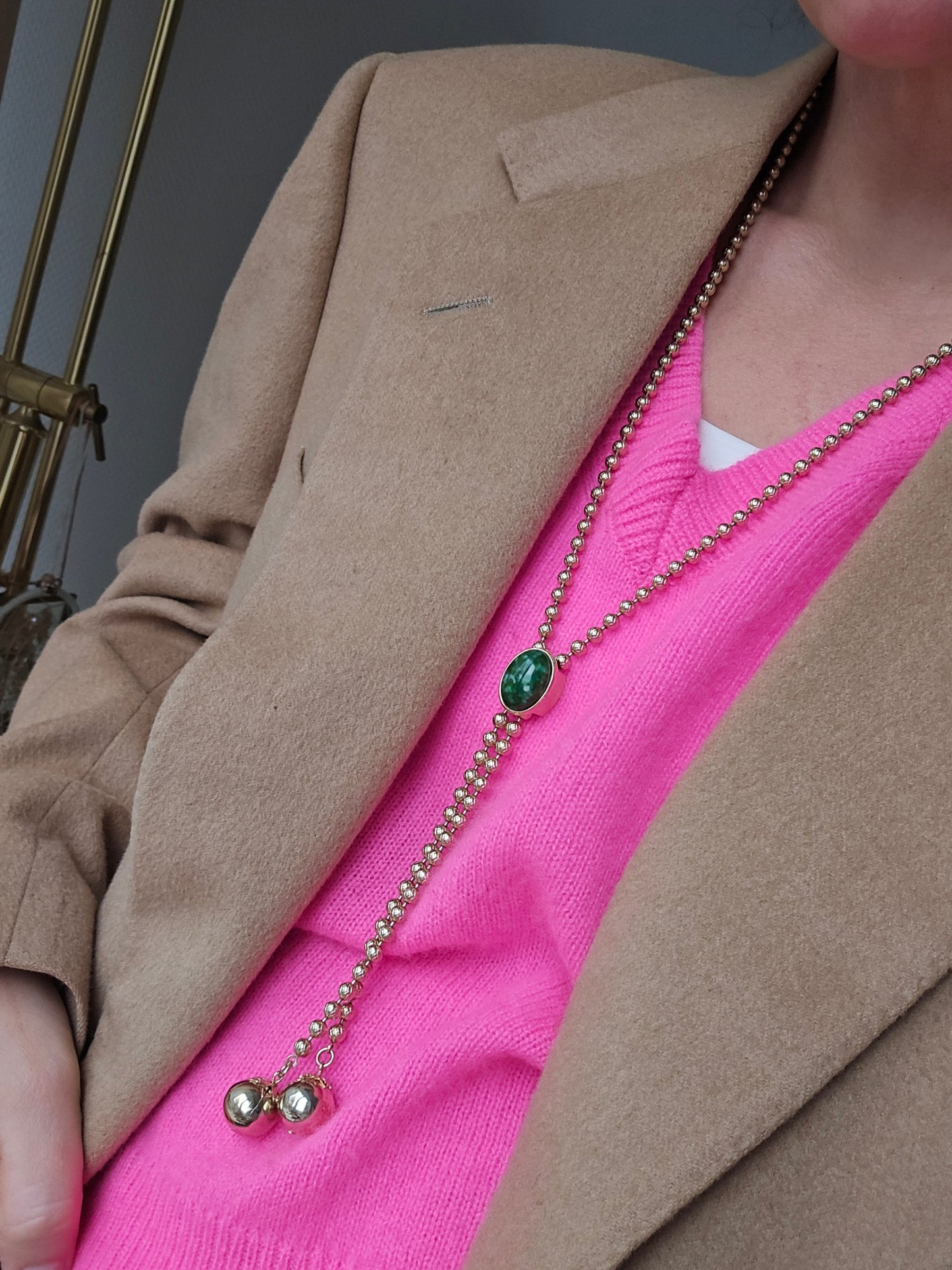 Ilgas Sarah Coventry kaklo papuošalas