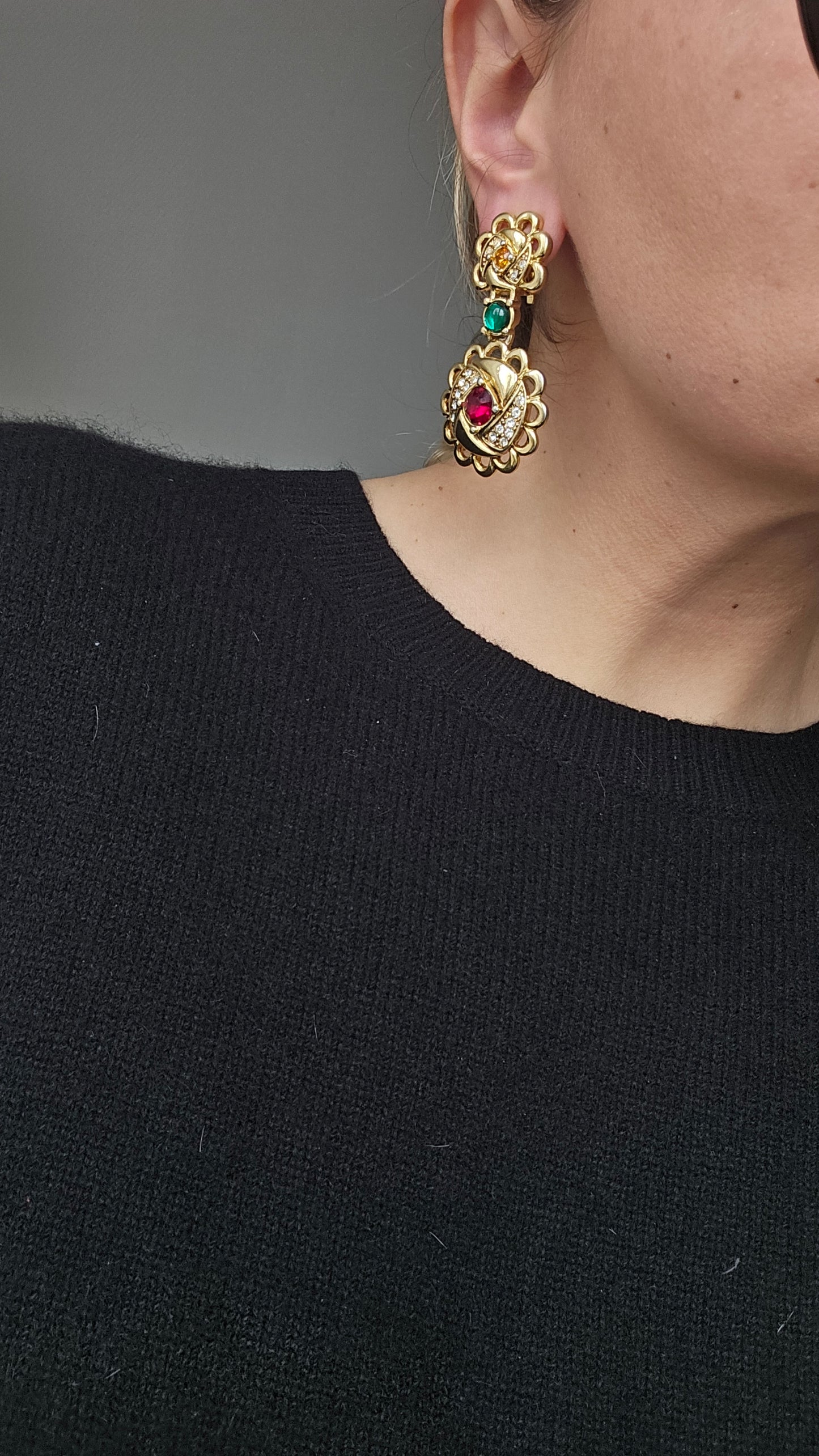 Vintažiniai LERITZ klipsai