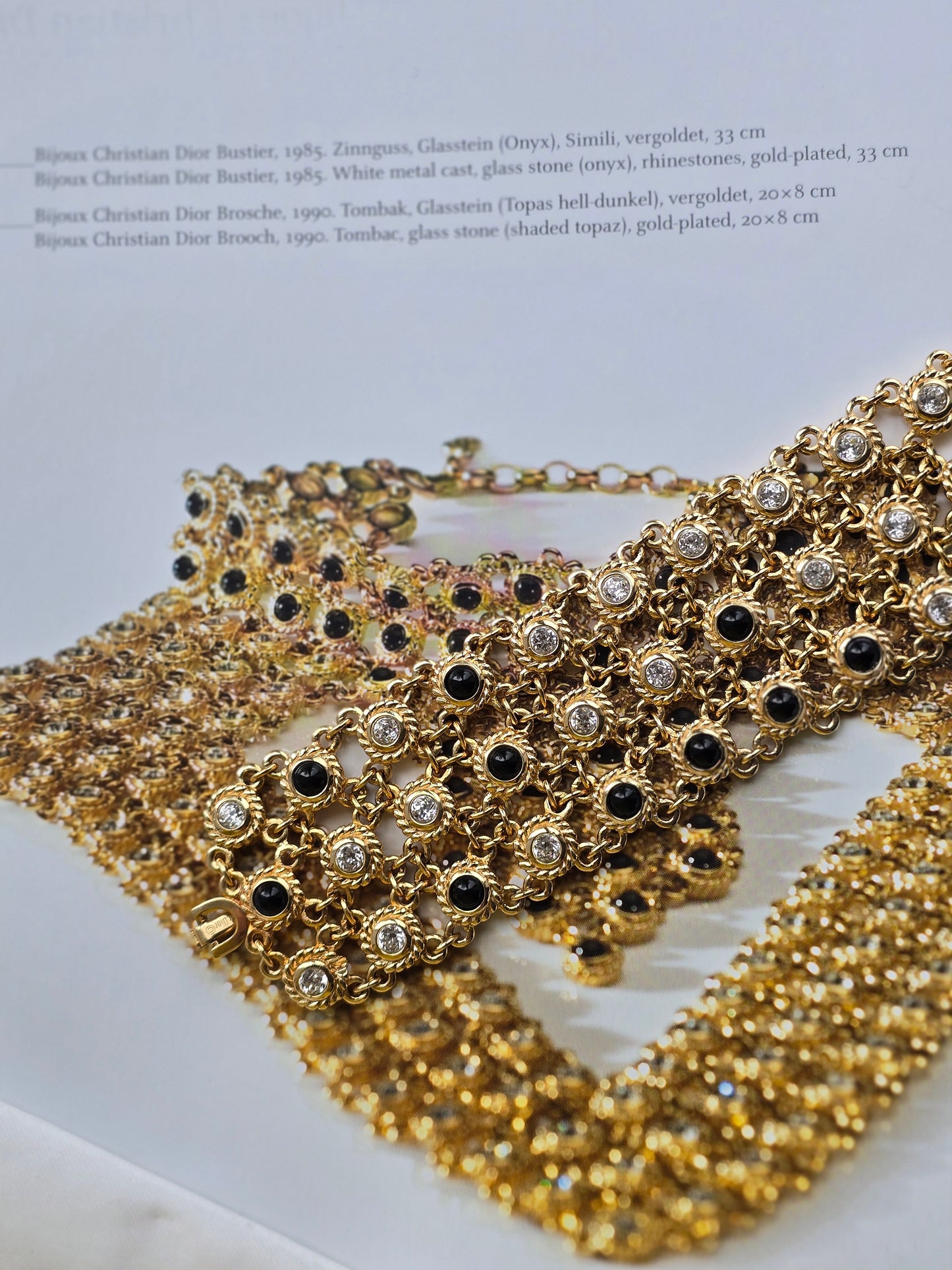Vintažinė 1985m. kolekcinė CHRISTIAN DIOR apyrankė originalioje dėžutėje