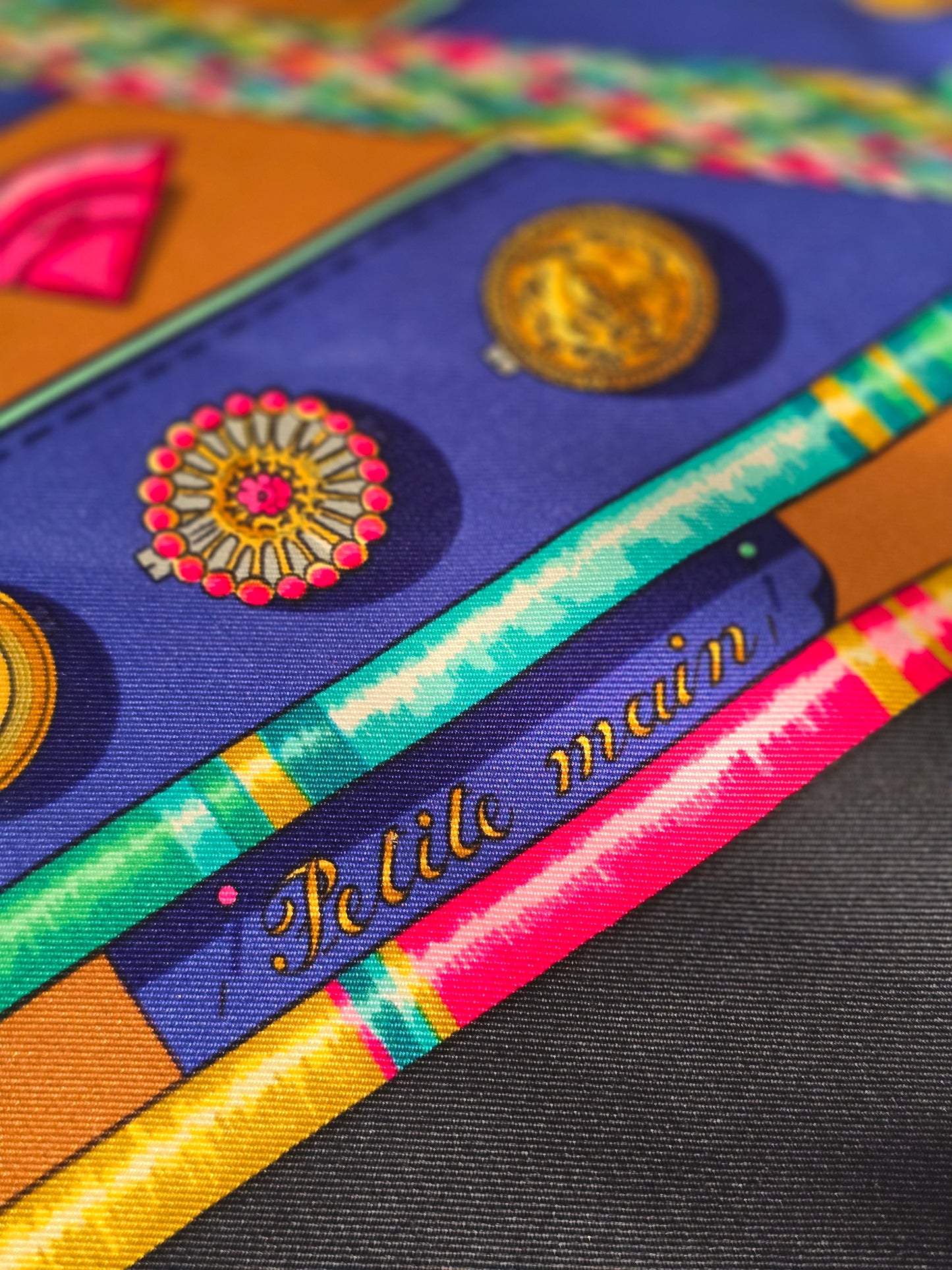 Vintažinė Hermes Carre šilko skara