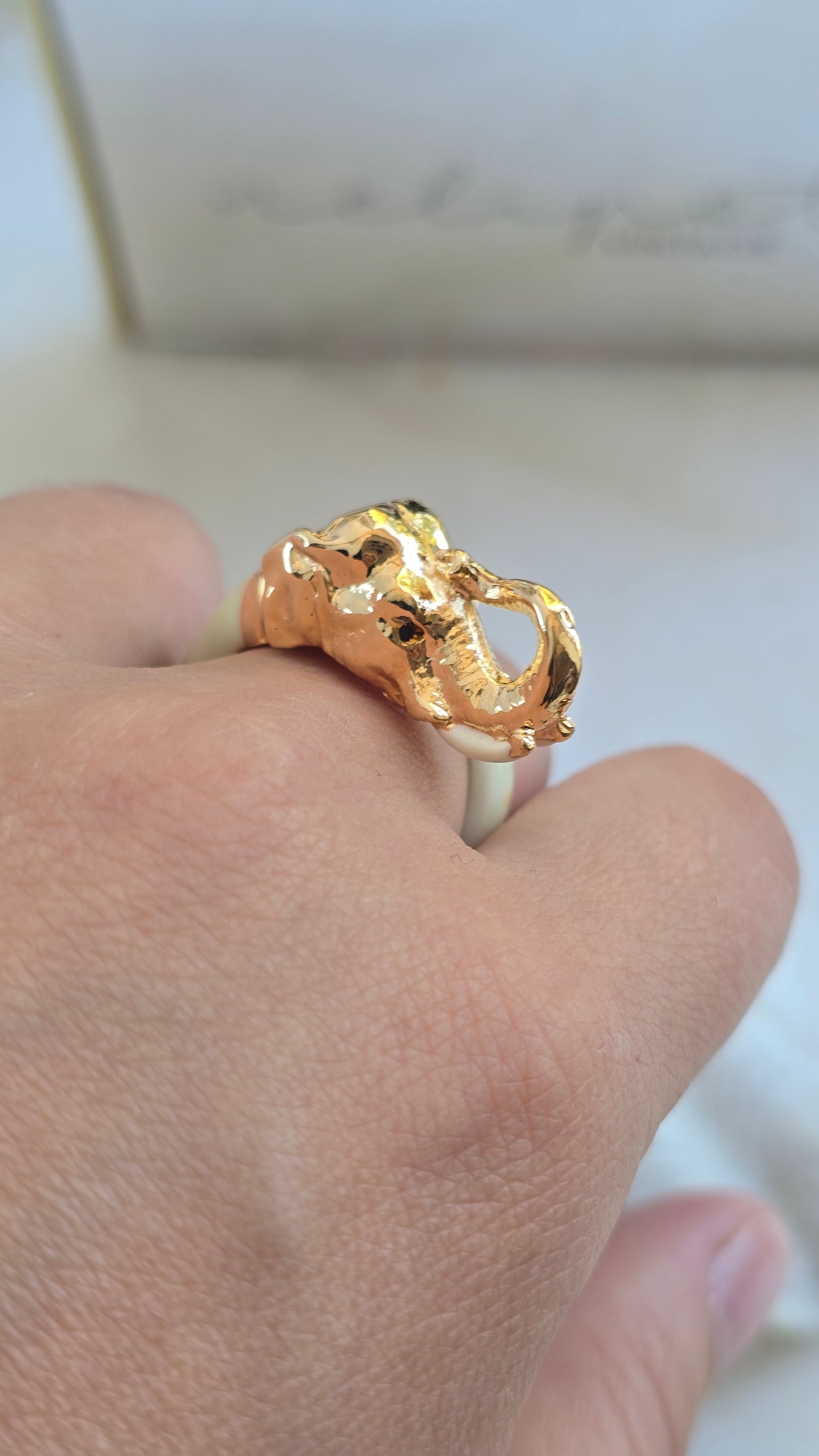 Annibale Baldini Ring Royal Elephant
