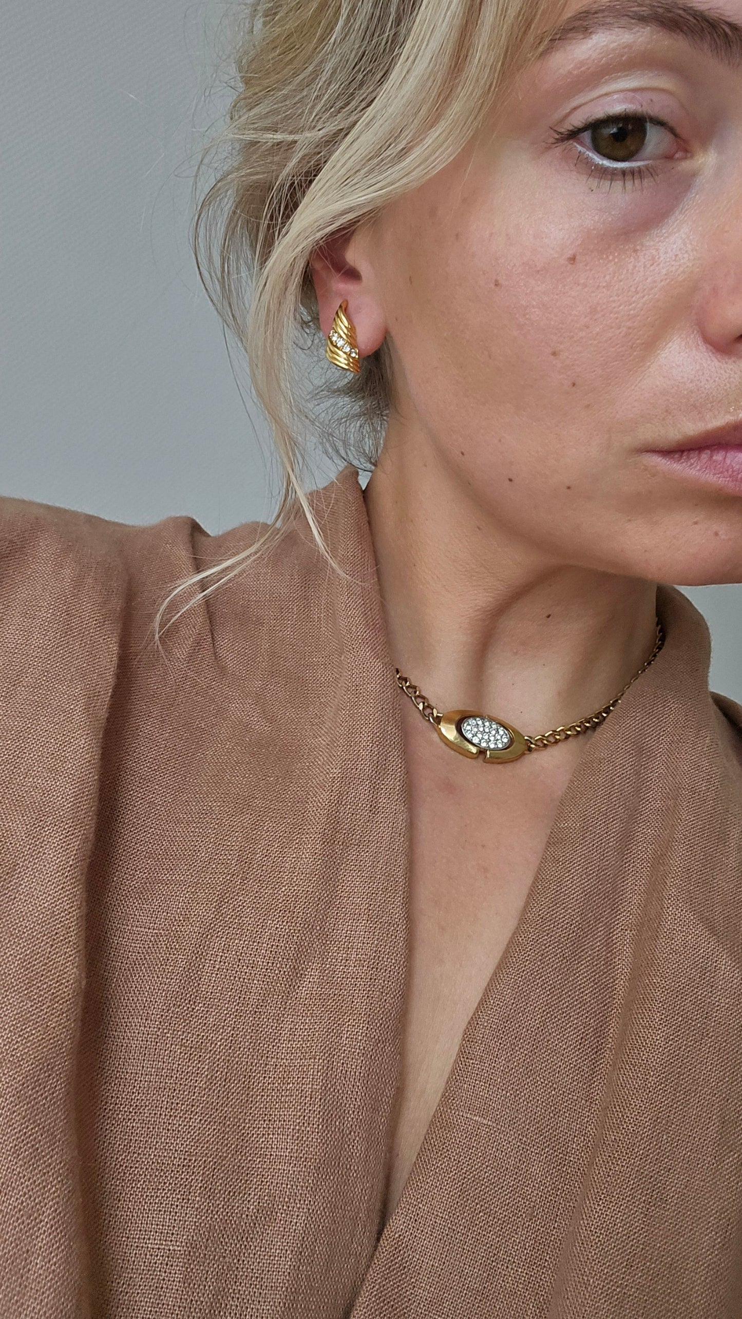 Vintažiniai Givenchy klipsai