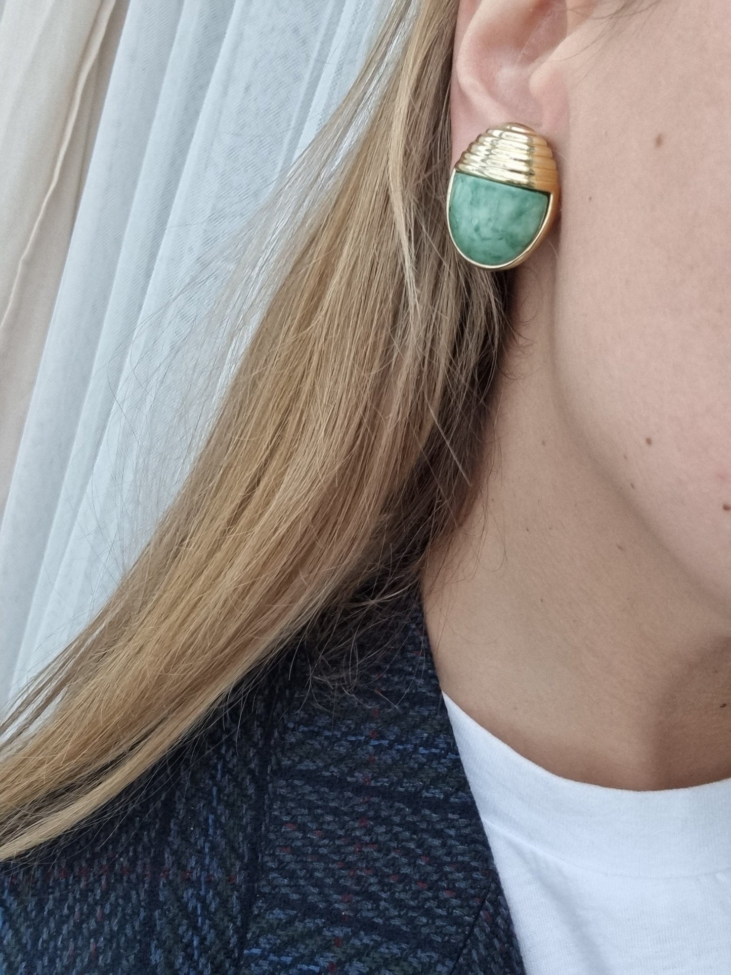 Vintažiniai akriliniai klipsai