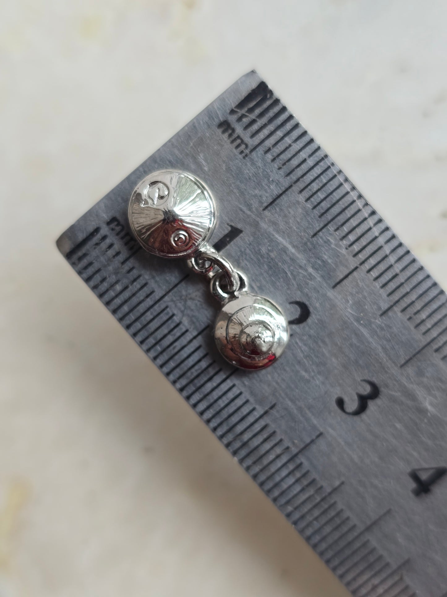 Sidabro spalvos Swarovski auskarai