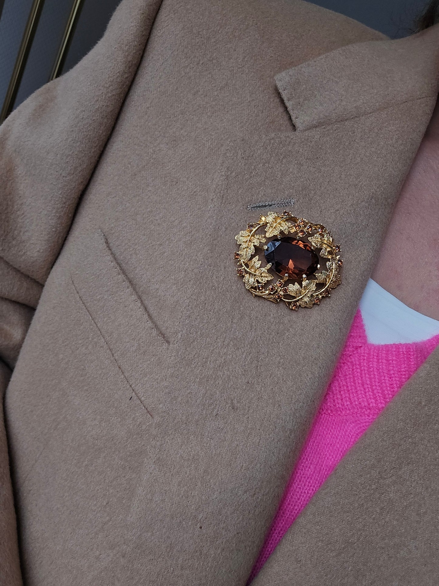 Vintažinė Sarah Coventry sagė