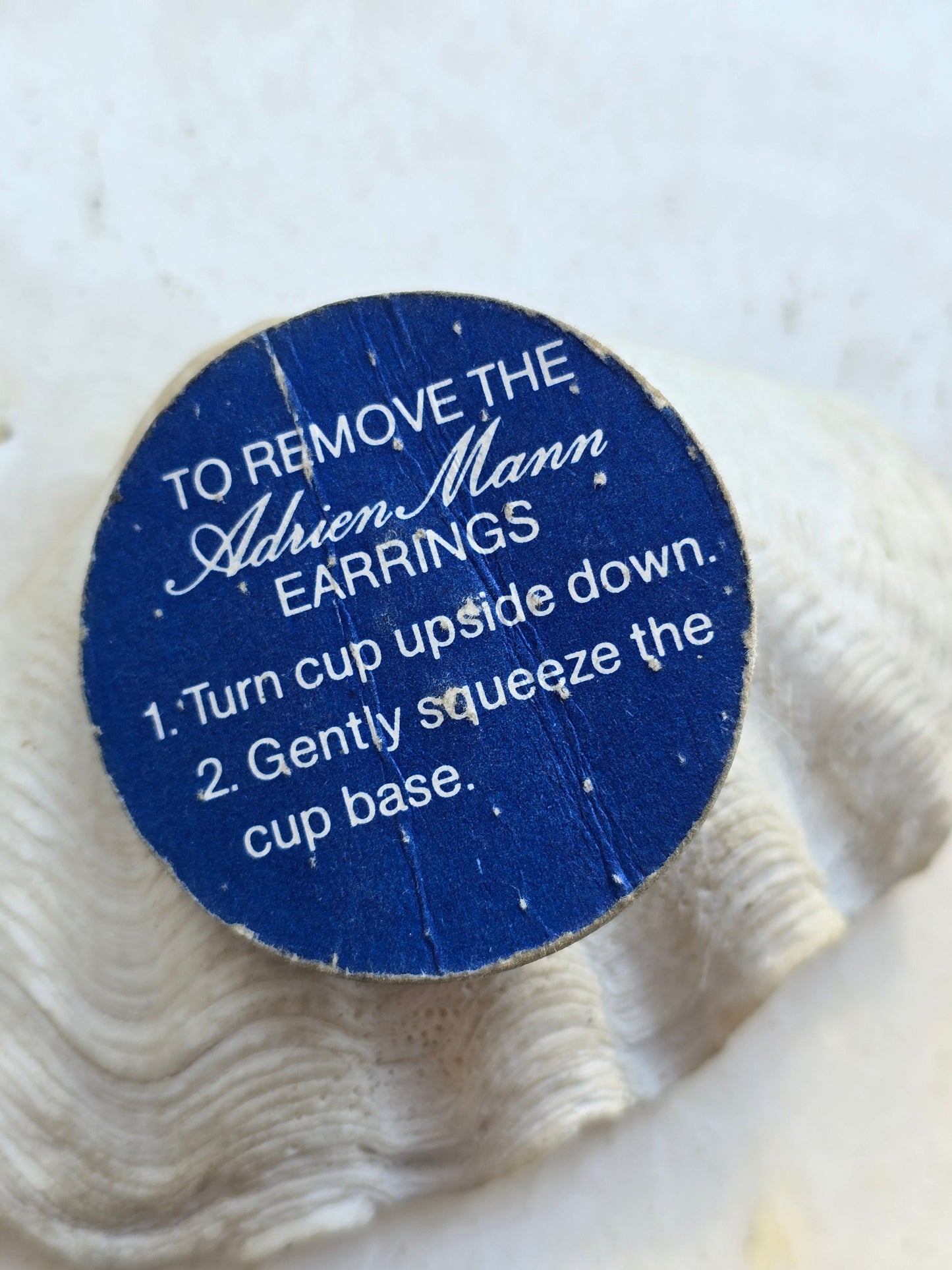 Vintažiniai Adrien Mann aukarai perliukai (akriliniai)