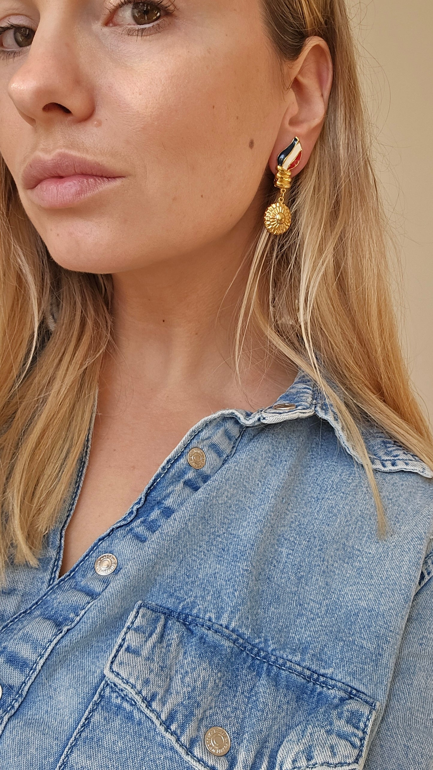 Vintažiniai Nina Ricci klipsai