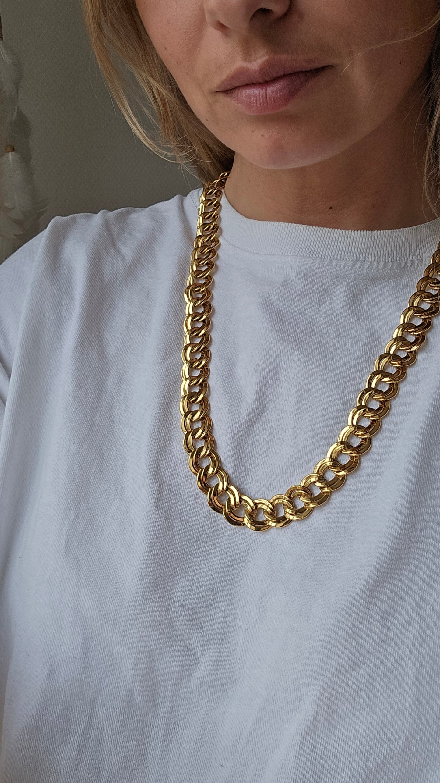 Vintažinis Monet kaklo papuošalas