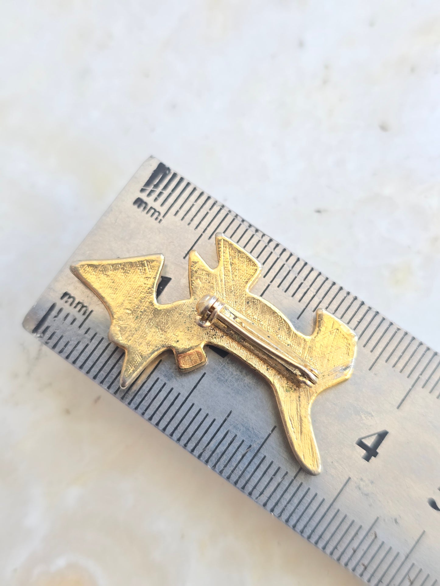 Vintažinė sagė šuo terjeras