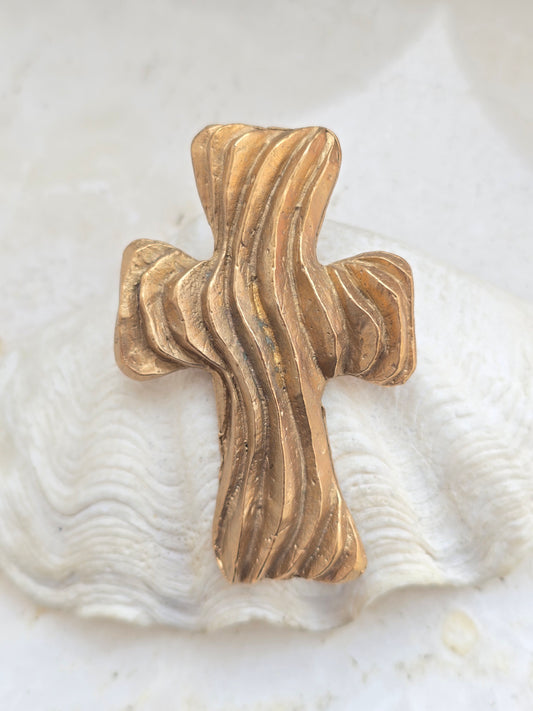 Vintažinė EDUARD RAMBAUD sagė kryžius