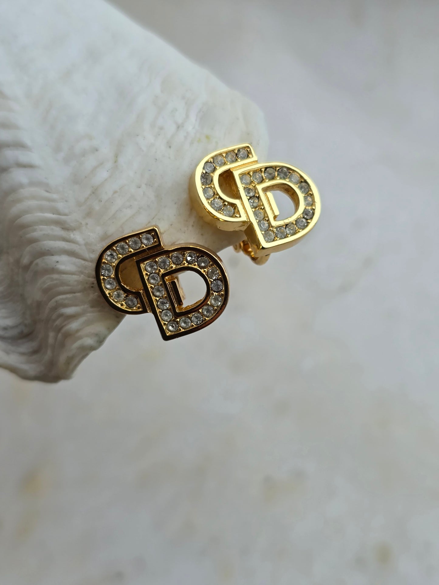 Vintažiniai Christian Dior klipsai