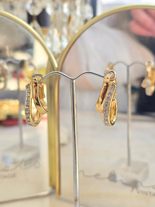 Paauksuoti PIERRE LANG auskarai