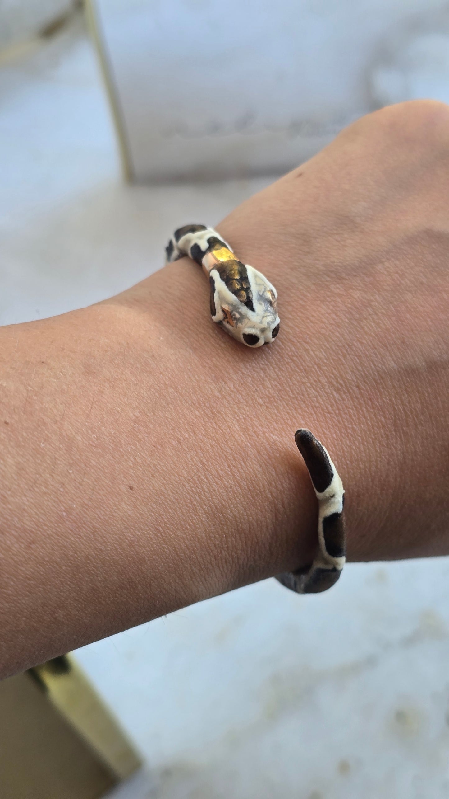 Annibale Baldini snake bracelet mini