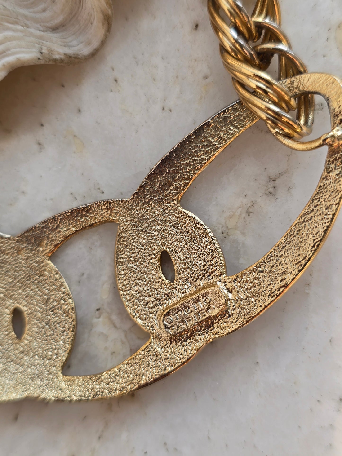 Vintažinis ORENA PARIS kaklo papuošalas