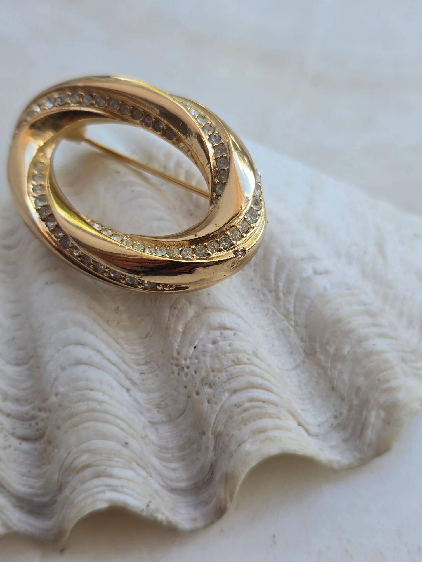 Vintažinė Christian Dior sagė