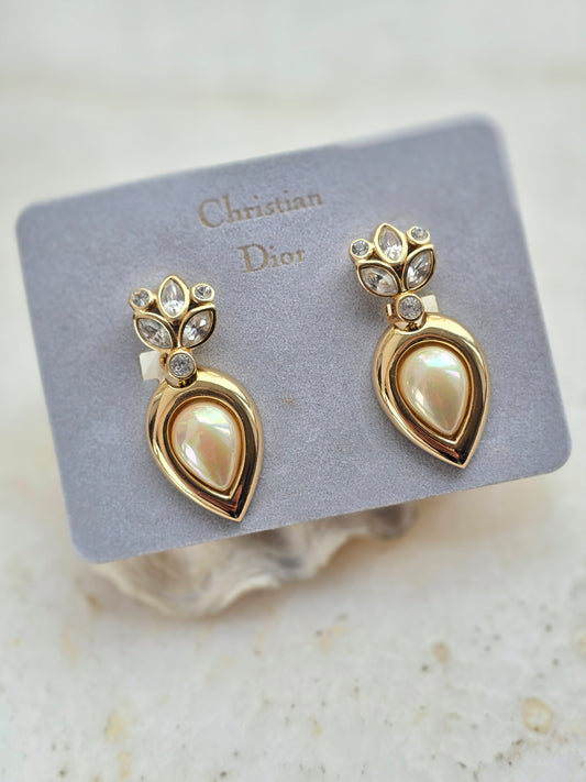 Vintažiniai CHRISTIAN DIOR klipsai