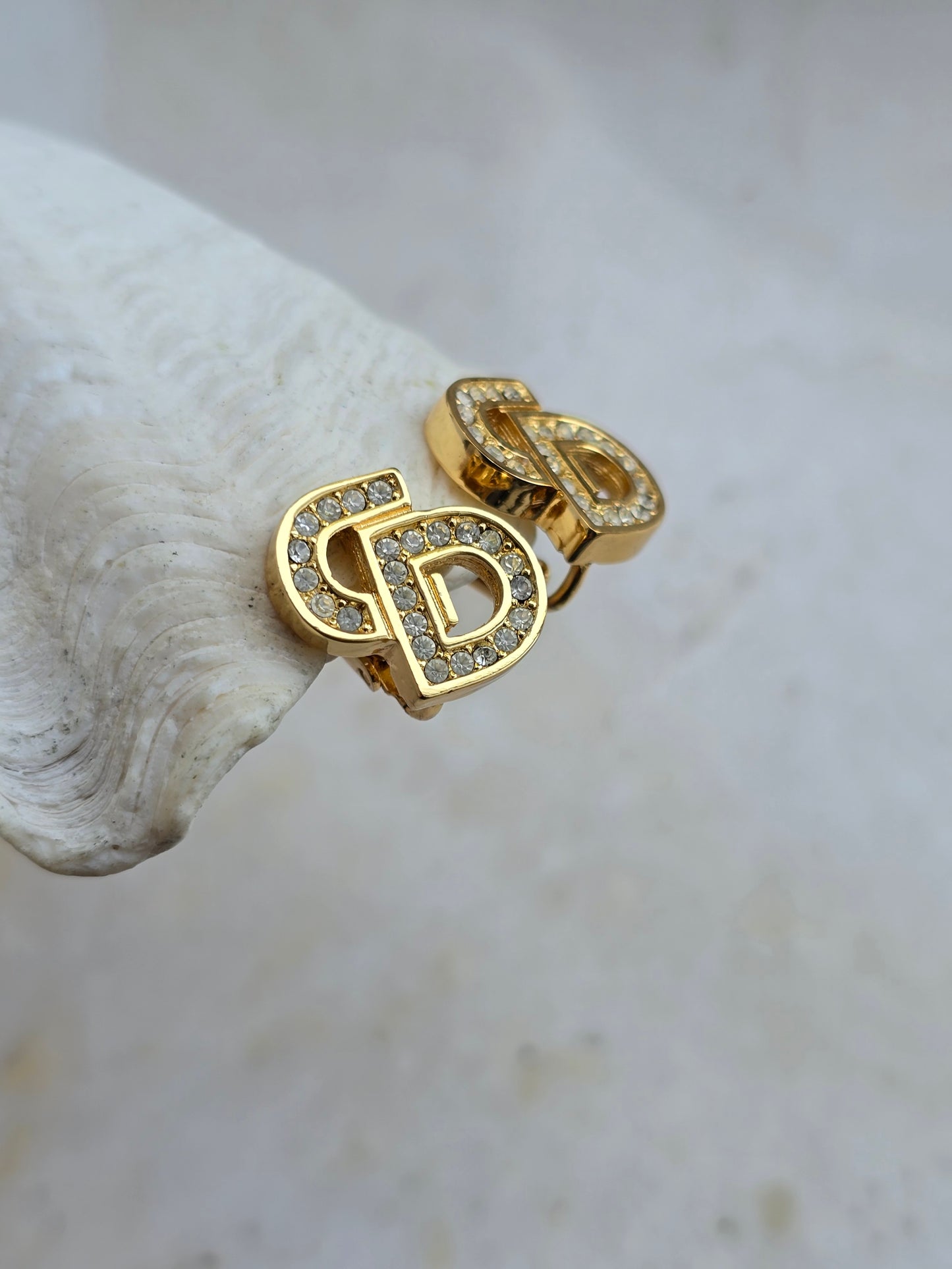 Vintažiniai Christian Dior klipsai