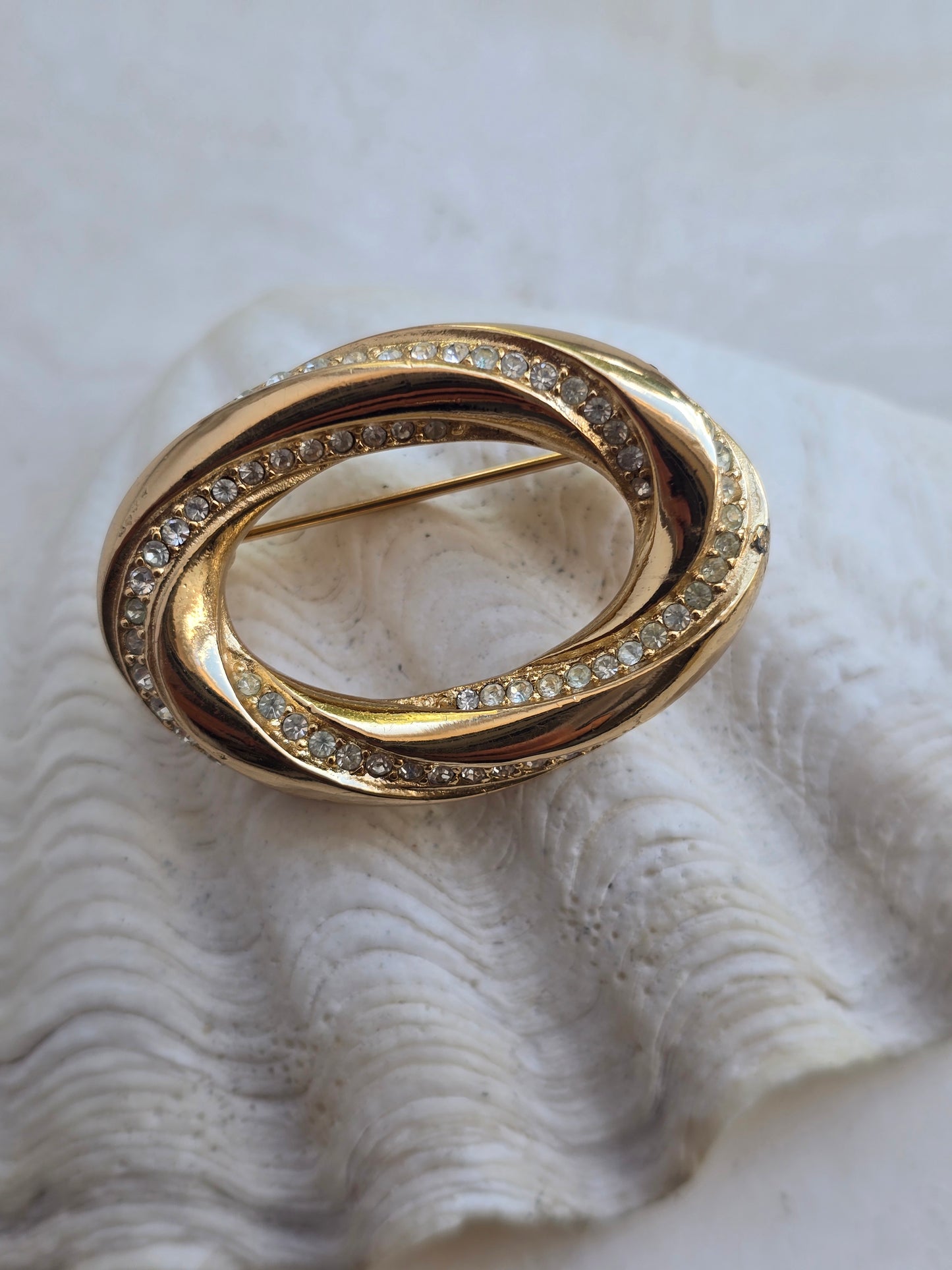 Vintažinė Christian Dior sagė