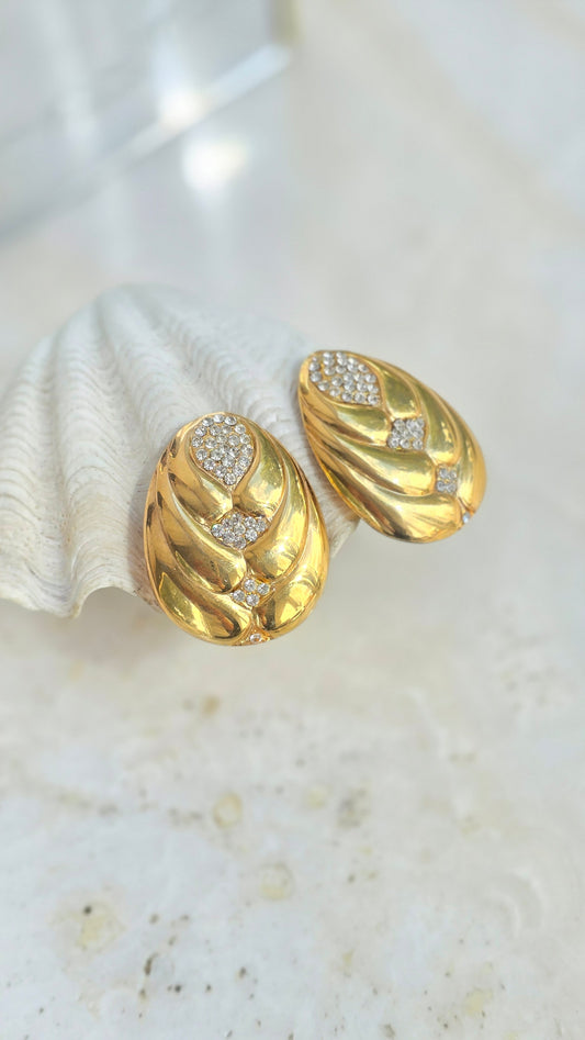 Vintage CASCIO Bijoux Clip-on Earrings