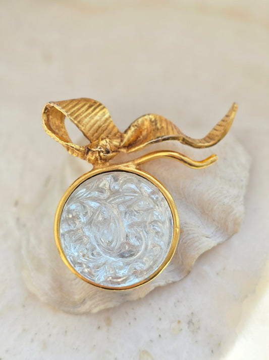 Vintažinė kolekcinė ANTIGONA Paris sagė