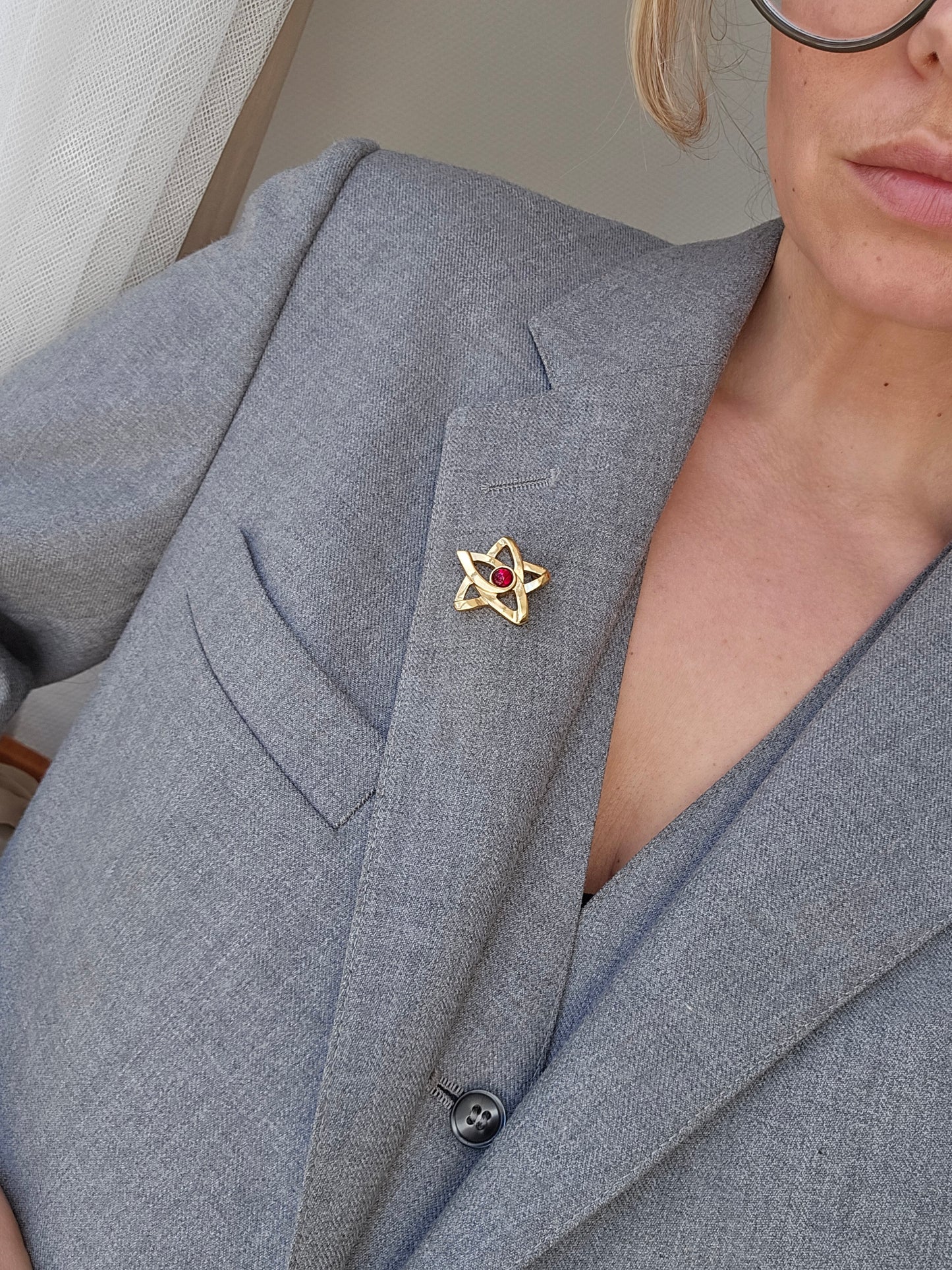 Vintažinė PALOMA PICASSO sagė žvaigždė