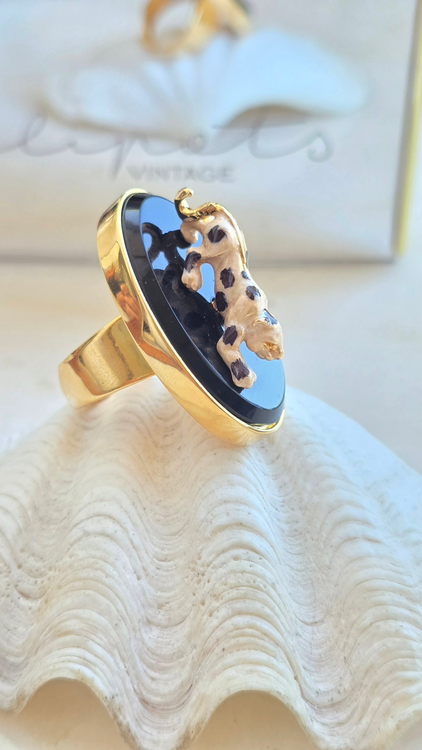 Hannibal Baldini Leopard Ring