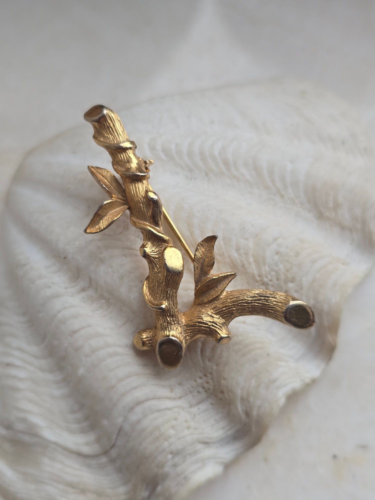 Vintažinė Sarah Coventry sagė raidė L