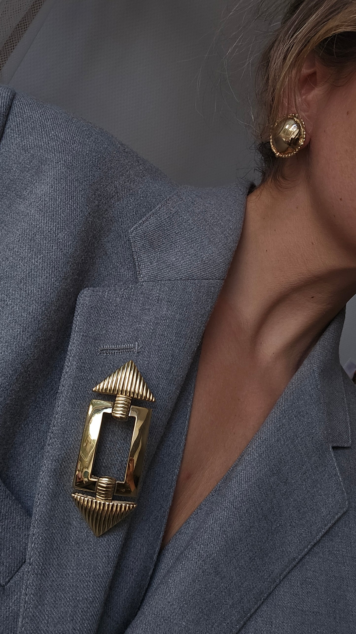 Vintažiniai Christian Dior klipsai