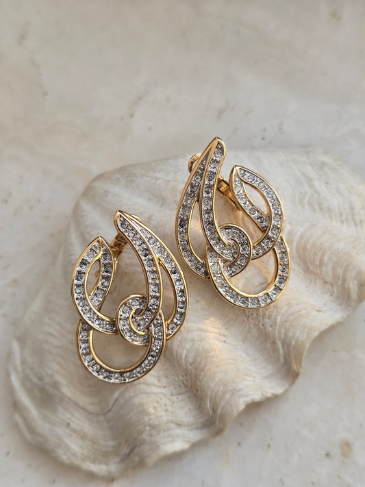 Paauksuoti PIERRE LANG auskarai