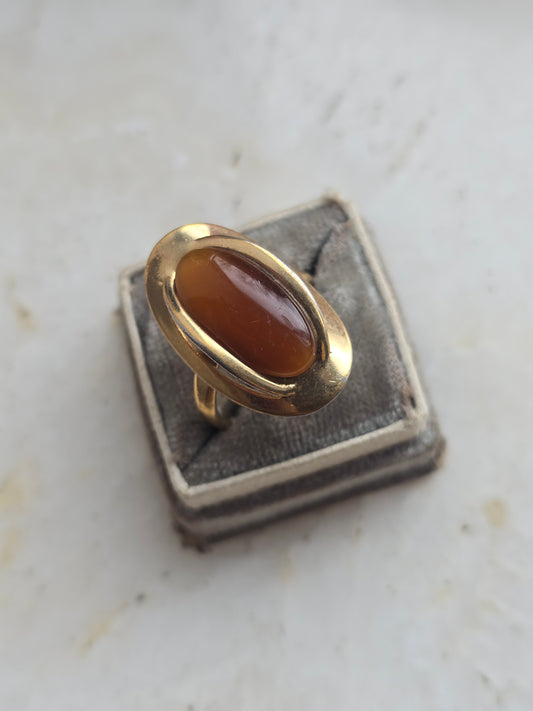 Vintažinis reguliuojamas Sarah Coventry žiedas