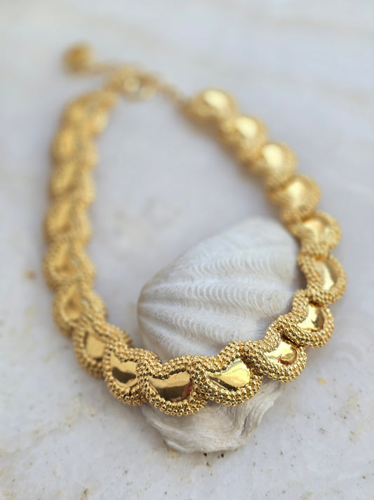 Vintažinis TED LAPIDUS Paris kaklo papuošalas