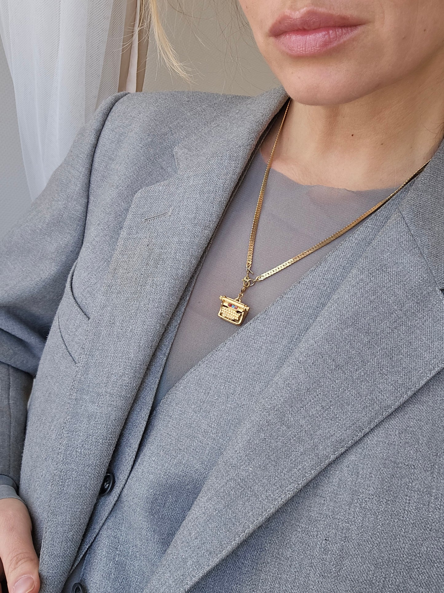 Vintažinis MONET kaklo papuošalas