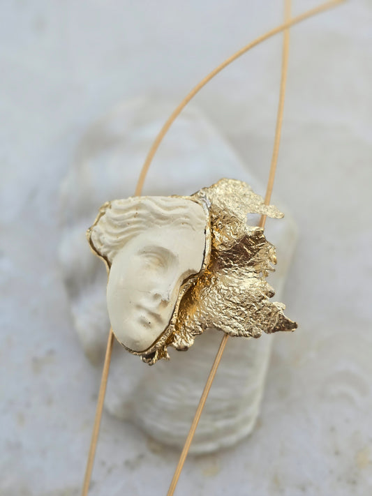 Reguliuojamas KALLIOPE kaklo papuošalas antikinė skulptūra