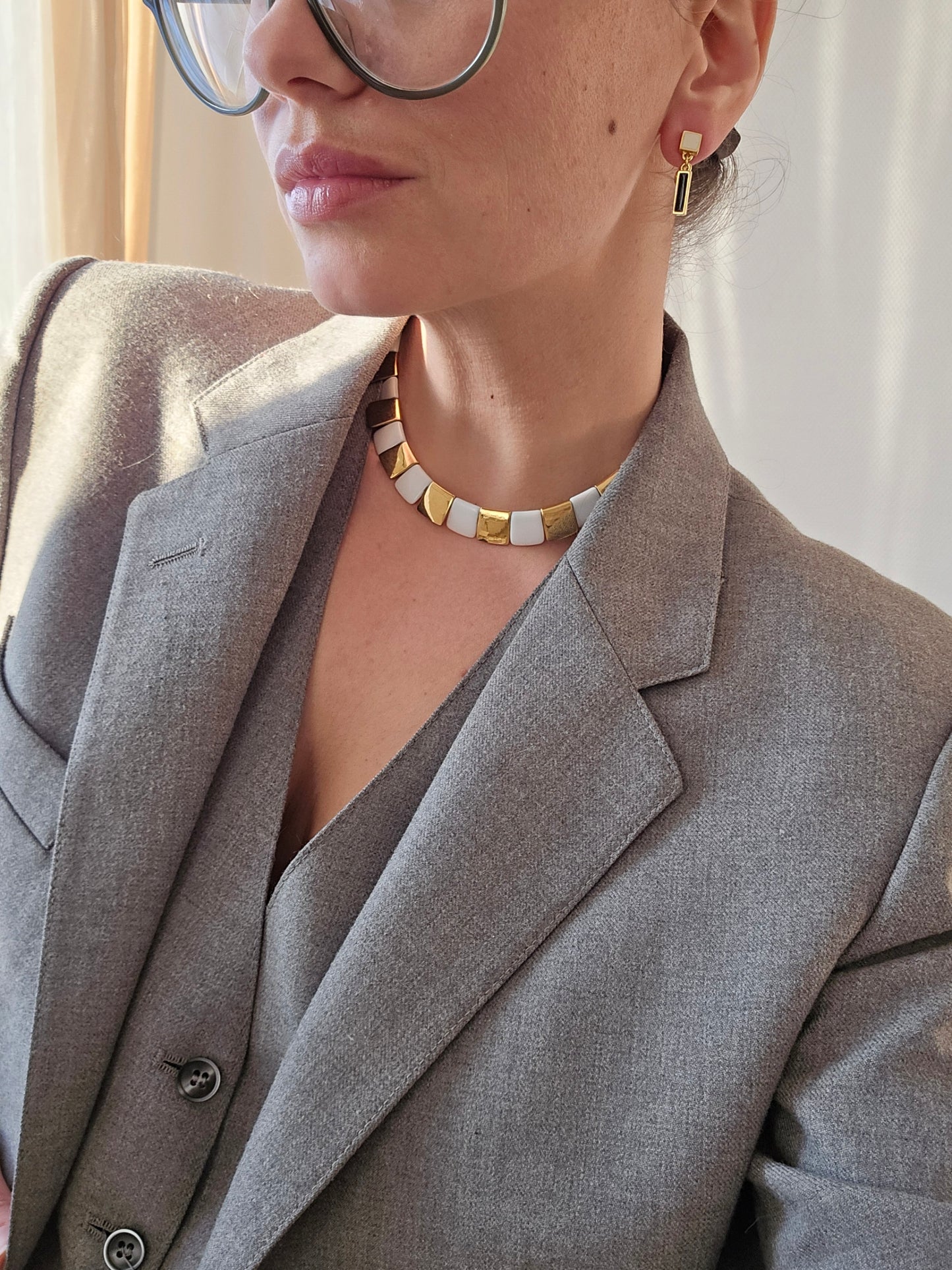 Vintažinis MONET kaklo papuošals