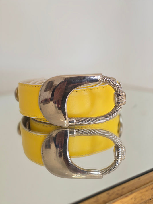 Vintažinis odinis ESCADA diržas