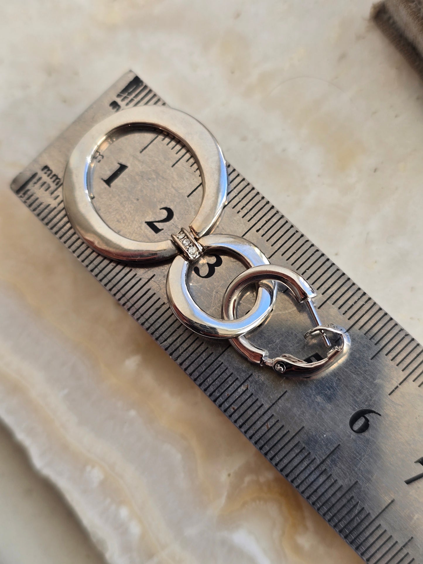 Sidabro spalvos PIERRE LANG  auskarai