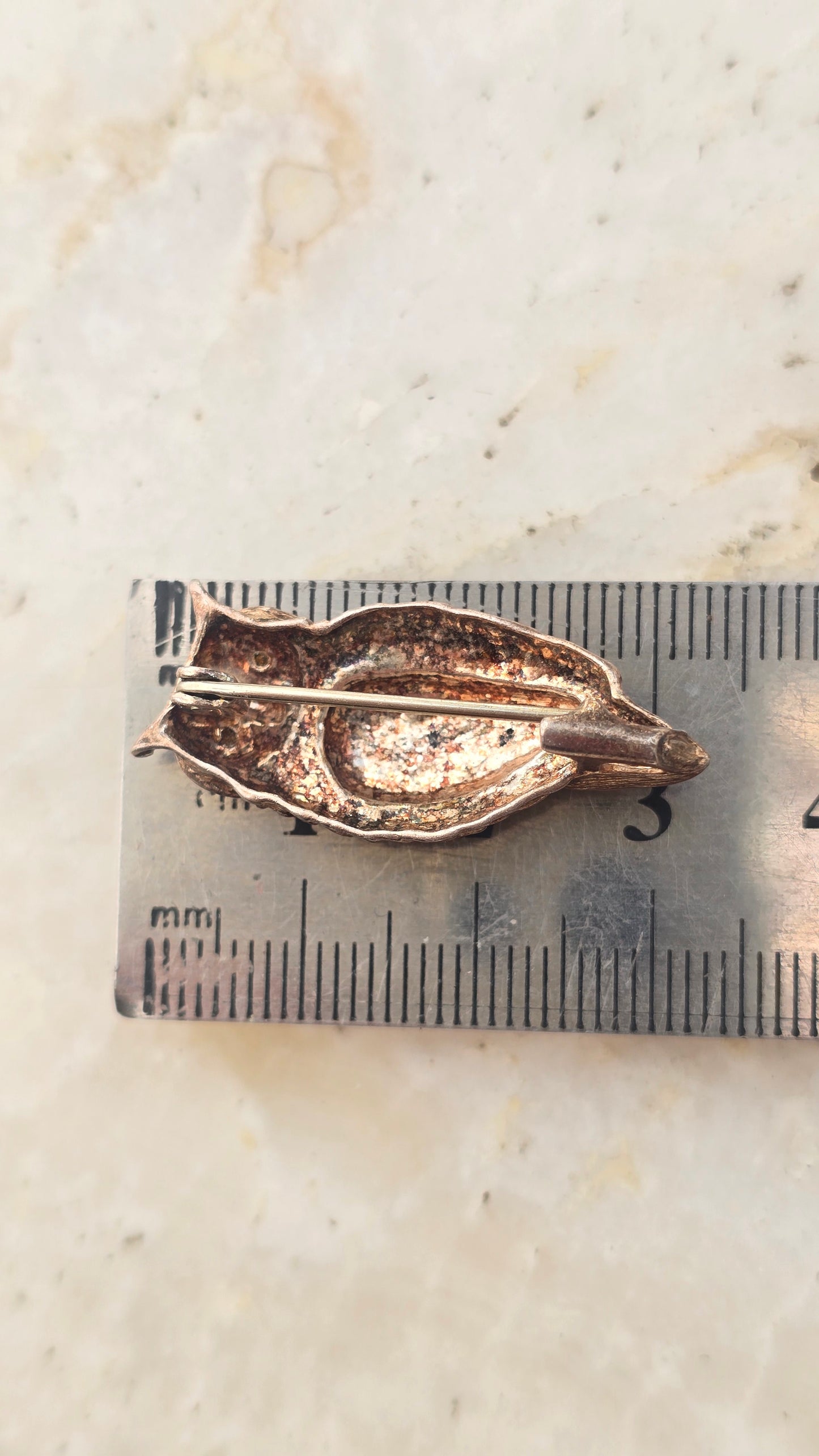 Vintažinė sidabrinė pėlėda 4.9g