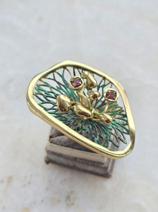 Reguliuojamas masyvus KALLIOPE žiedas