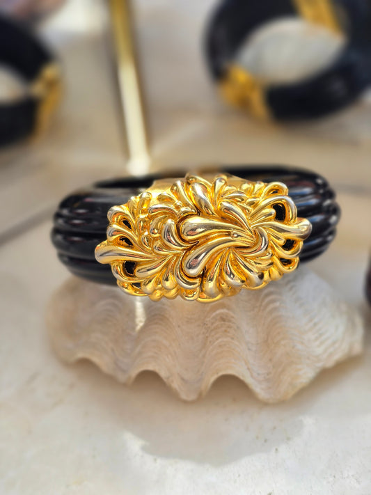 Vintažinė masyvi INNA CYTRINE apyrankė