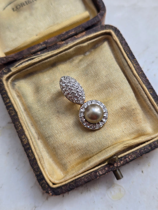 Swarovski segtukas perlo vėriniams