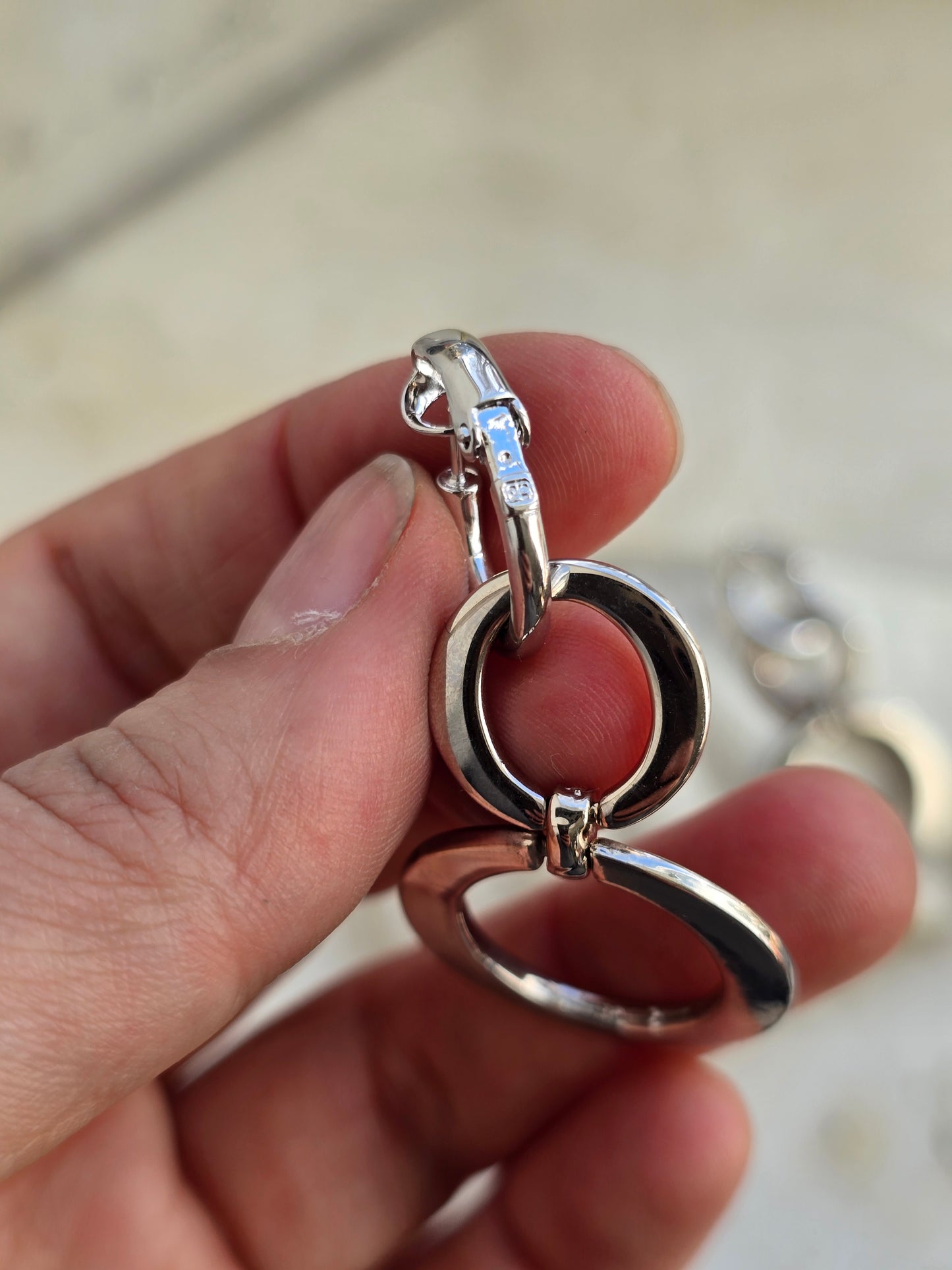 Sidabro spalvos PIERRE LANG  auskarai