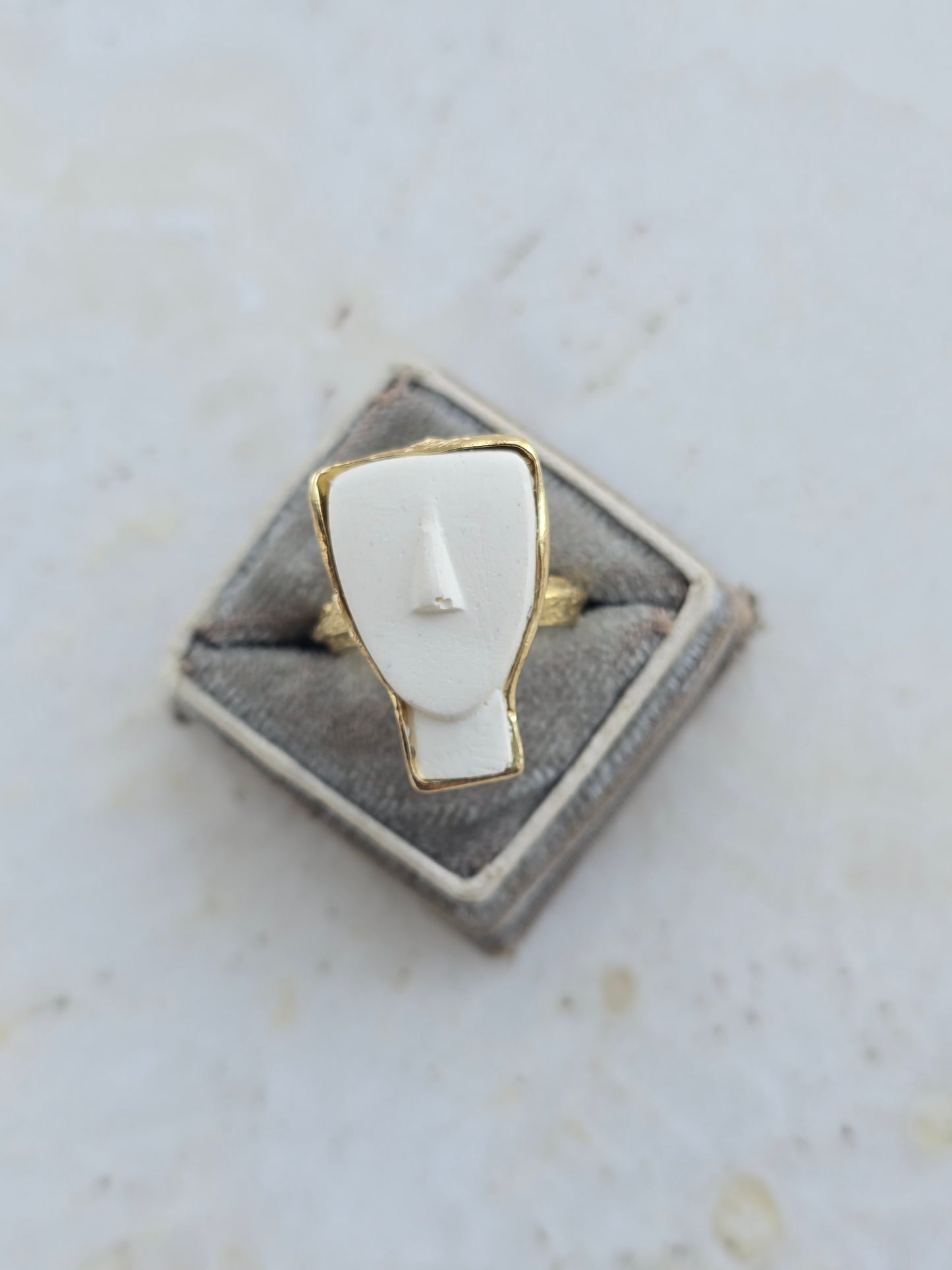 Aukso spalvos KALLIOPE reguliuojamas žiedas