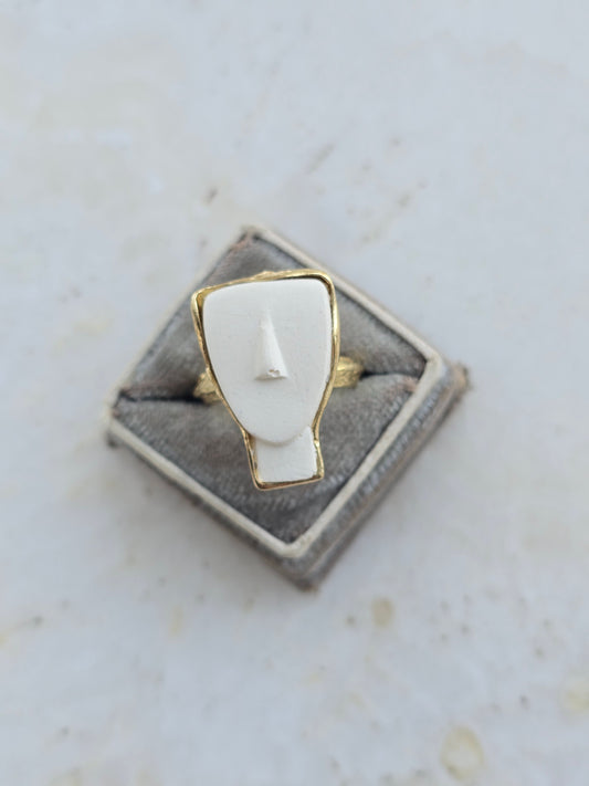 Aukso spalvos KALLIOPE reguliuojamas žiedas