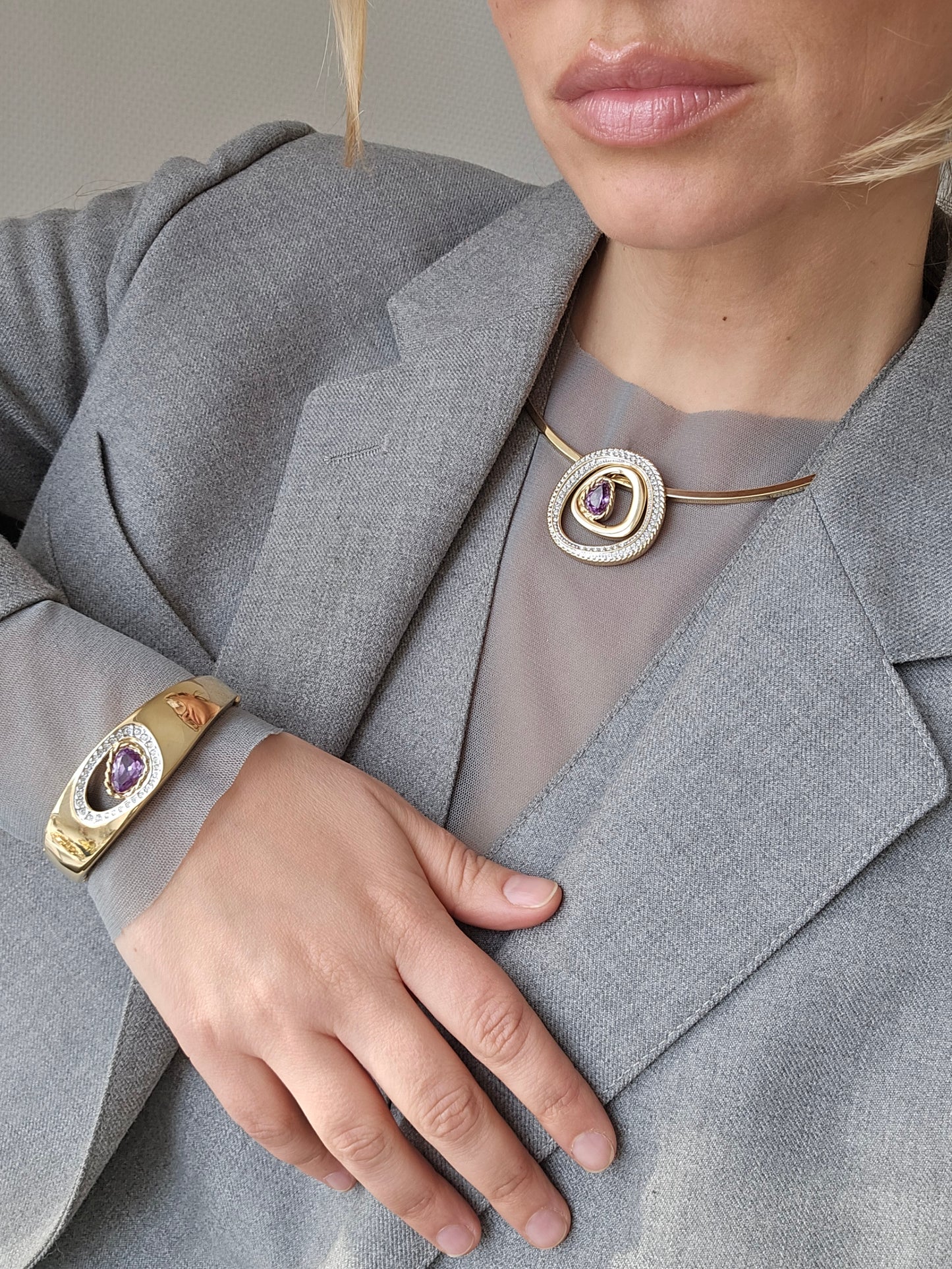 Paauksuota PIERRE LANG apyrankė