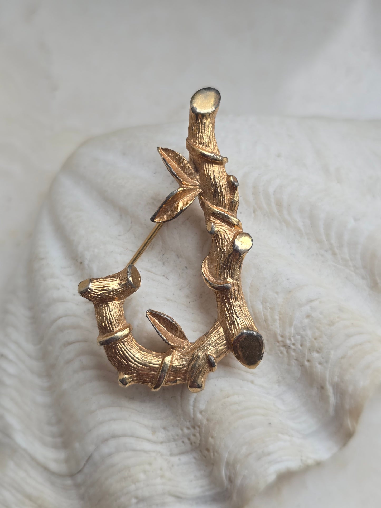 Vintažinė Sarah Coventry sagė raidė J