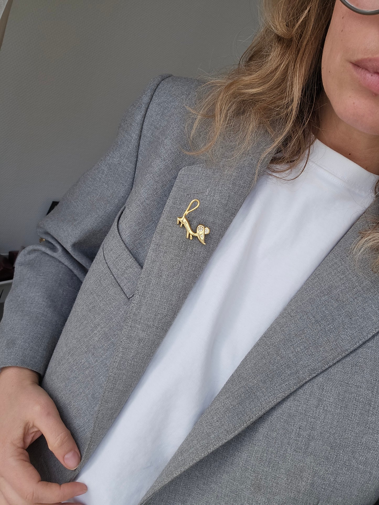 Aukso spalvos sagė pėlytė