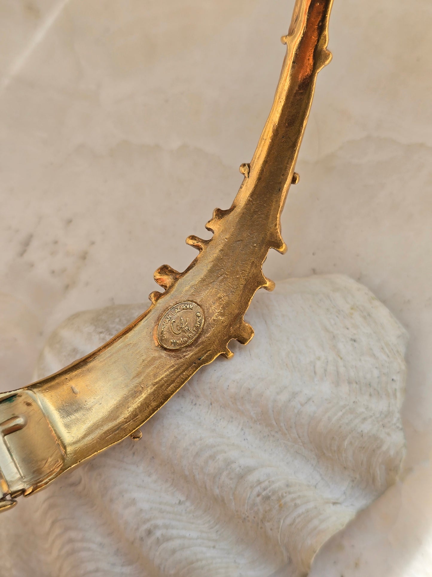 Vintažinis kolekcinis CHRISTIAN LACROIX kaklo papuošalas